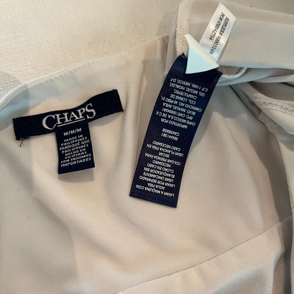 Chaps Stretch Color Block Sleeveless Tailor Dress… - image 7